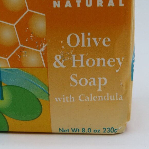 Kiss My Face Natural Olive Honey Soap Calendula Bar 8.0oz UPC 028367828242 NEW - Picture 2 of 8